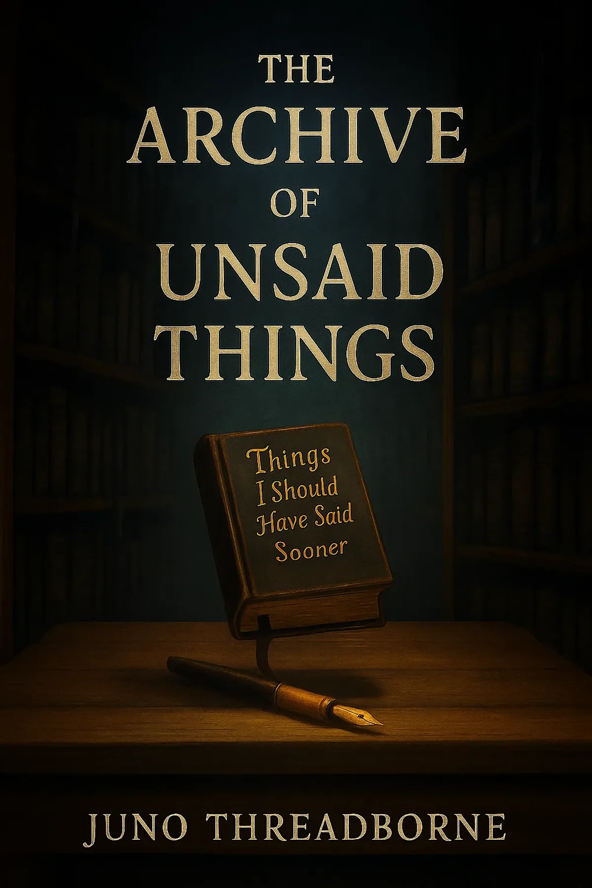 Cover image for The Archive of Unsaid Things