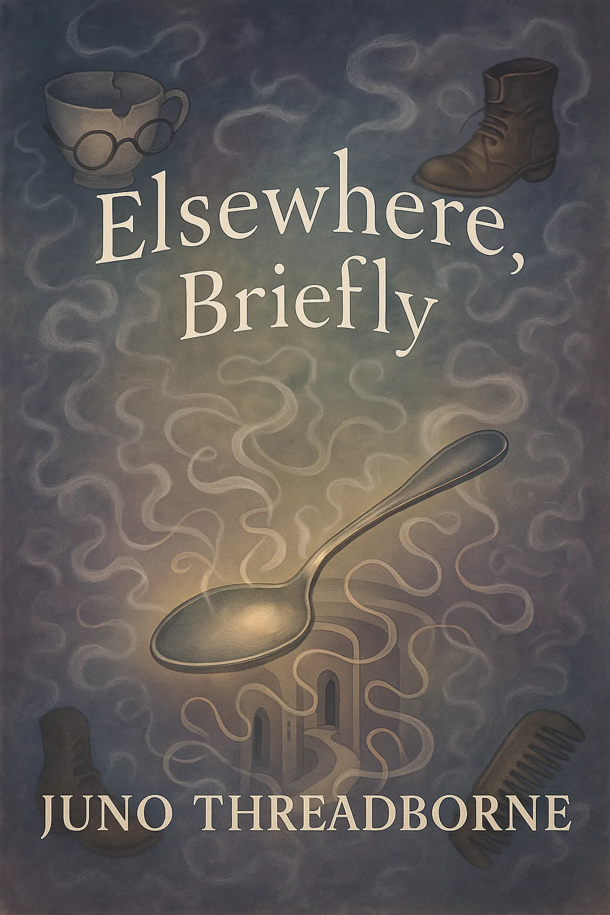 Cover image for Elsewhere, Briefly
